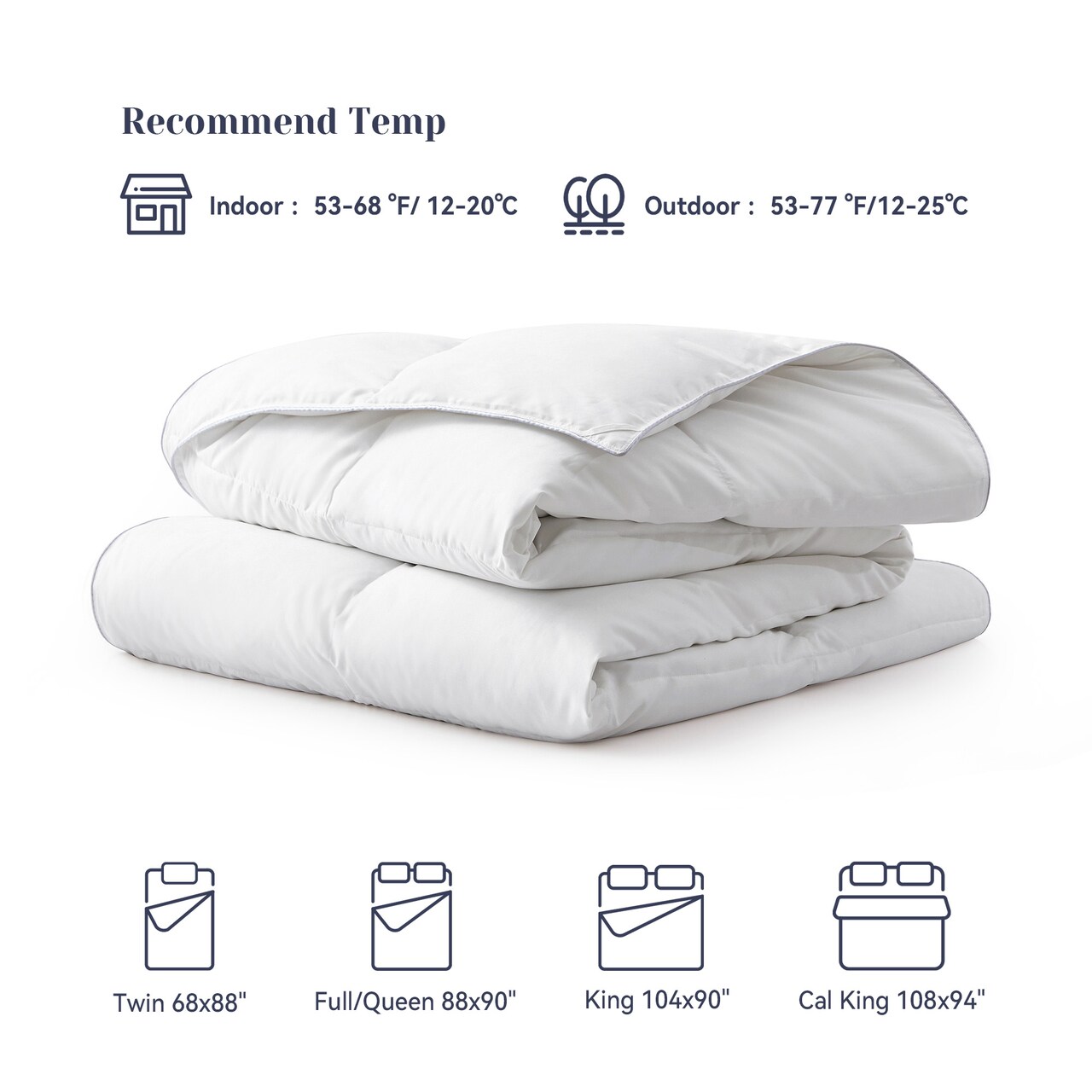 Feather discount blanket king